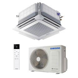 Samsung bevėjis WindFree™ mini 4-kryptis kasetinis oro kondicionierius, 2.6/3.4 kW Samsung bevėjis WindFree™ mini 4-kryptis kasetinis oro kondicionierius, 2.6/3.4 kW